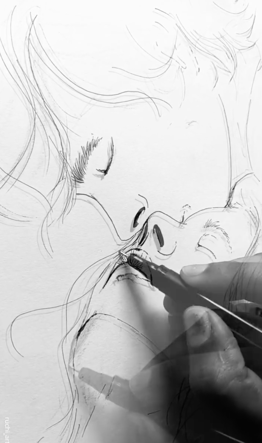 Handmade Sketch Portrait